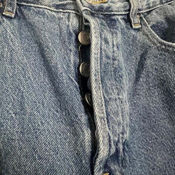 PacSun Woman’s Button Fly Straight Leg Light Wash Dad Jean- Size 28 - Picture 9 of 12